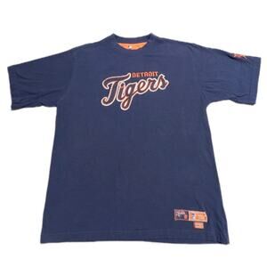Vintage 2008 Detroit Tigers MLB T-Shirt Men’s Medium VF Imagewear Navy Blue...